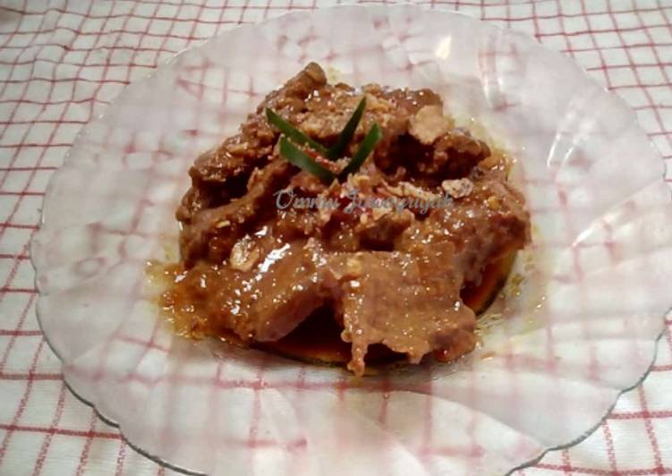 Cara Gampang Membuat Rendang Daging Sapi Anti Gagal