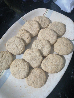 Una foto de Galletitas de avena y coco