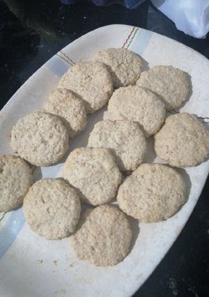 Una foto de Galletitas de avena y coco