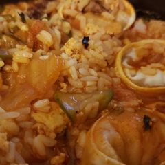 A picture of Kimchi Stew.