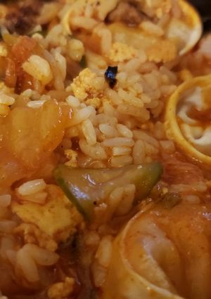 A picture of Kimchi Stew.