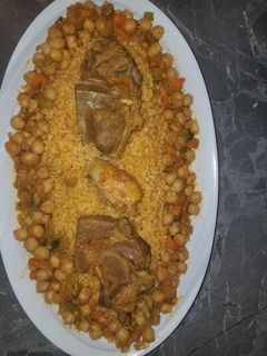 صورة لوصفة برغل بالحمص والخضار