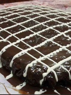 صورة لوصفة كيكة شوكولاته مُره 🍫