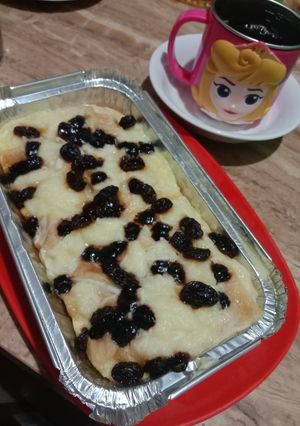 Foto resep Puding Roti Tawar Kukus
