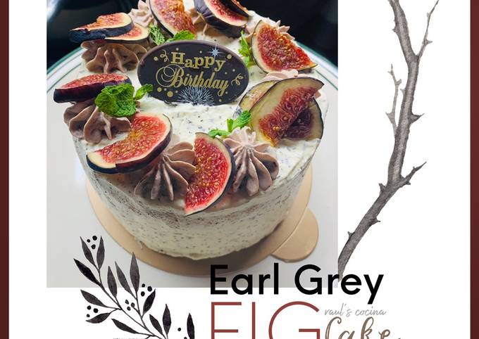 無花果伯爵茶蛋糕earl Grey Fig Cake 食譜與作法by Raul Cookpad