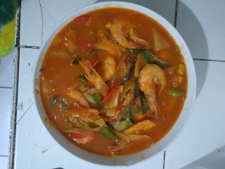 Cara Gampang Membuat Udang saos padang mama yoan Anti Gagal