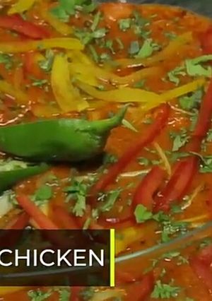 A picture of Madrasi Chicken.