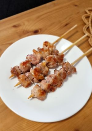 รูปของ ไก่ย่างเกลือสไตล์ญี่ปุ่น เมนูปาร์ตี้/กับแกล้ม (Shio Yakitori)
