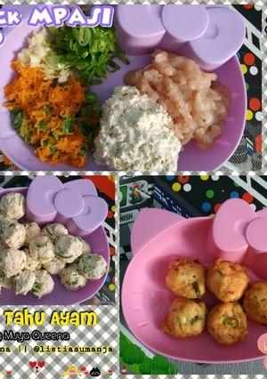 Foto resep Bola Tahu Ayam (MPASI 8Mo)