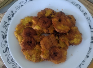 Una foto de Patacones fritos