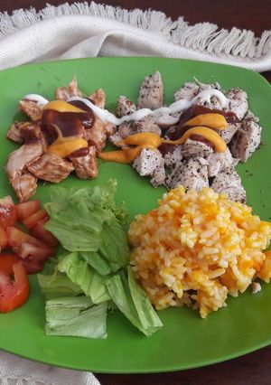 Foto resep "The halal guys" homemade😄