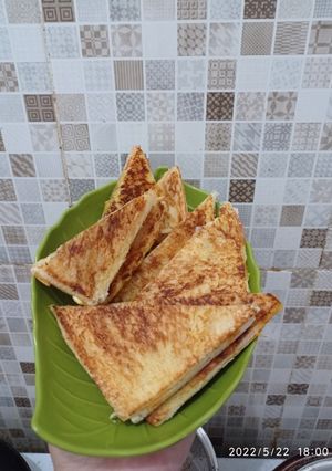 Foto resep Roti sandwich low budget