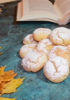 Une photo de Cookies moelleux au citron