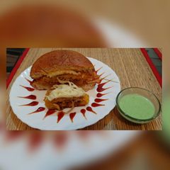 A picture of IndoChinese Burger.