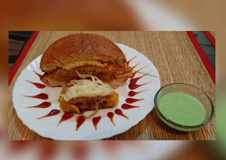 Simple Way to Make Homemade IndoChinese Burger