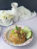 617.Nasi goreng terasi udang