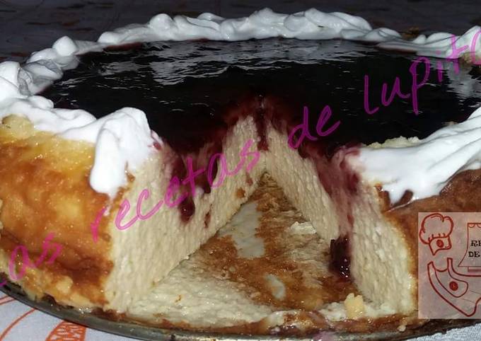 Cheesecake Receta de Lupita Luna Yt- Cookpad