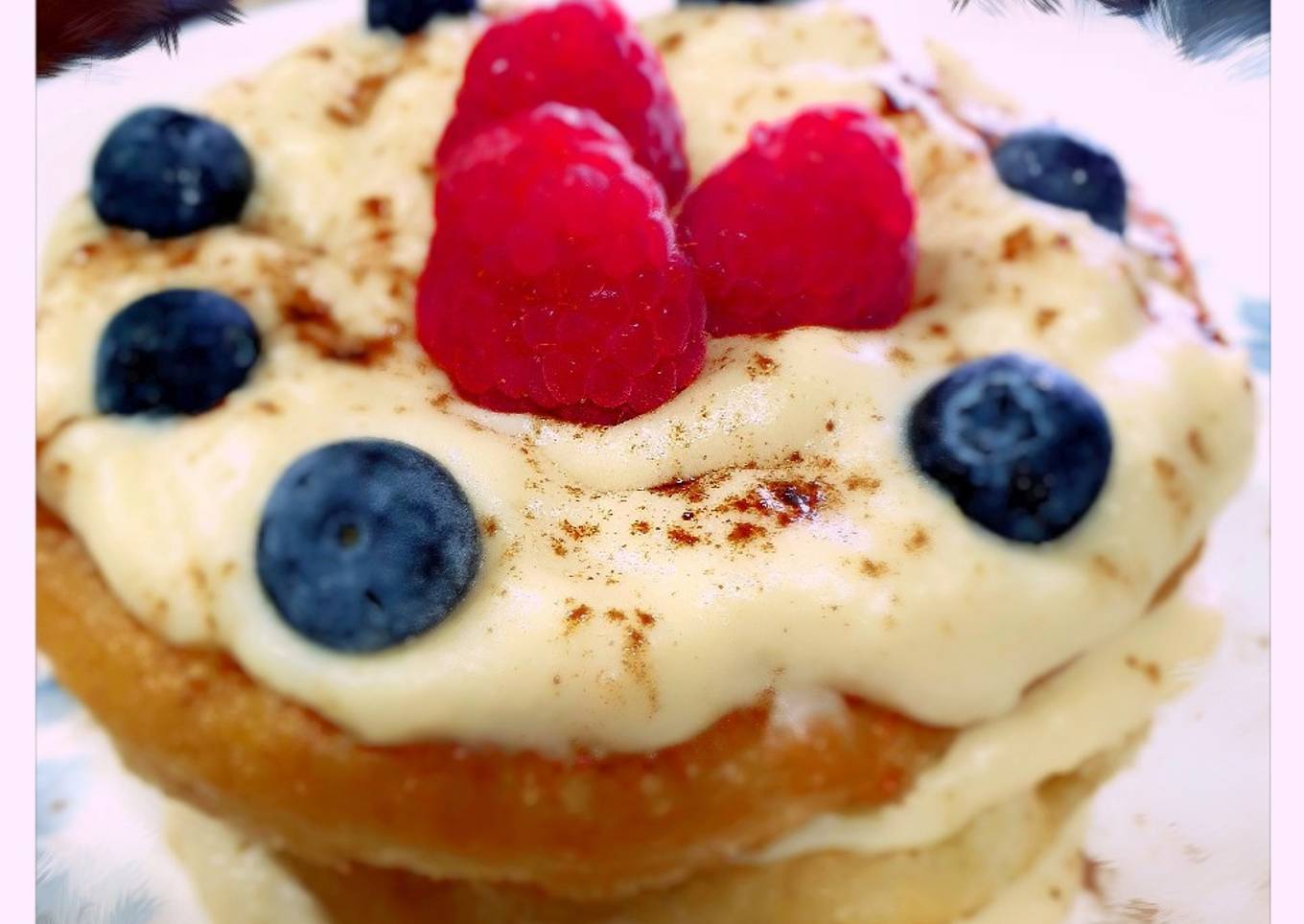 Tarta de Hojaldre y crema (sin Horno)❤❤❤