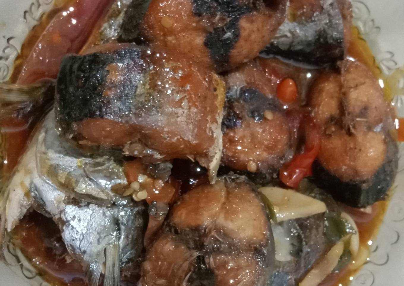 Ikan tongkol bumbu sarden