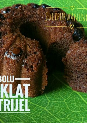 Foto resep Bolu Coklat Nutrijel Simpel tanpa Timbangan