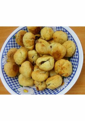 Foto resep Roti mungil goreng isi coklat