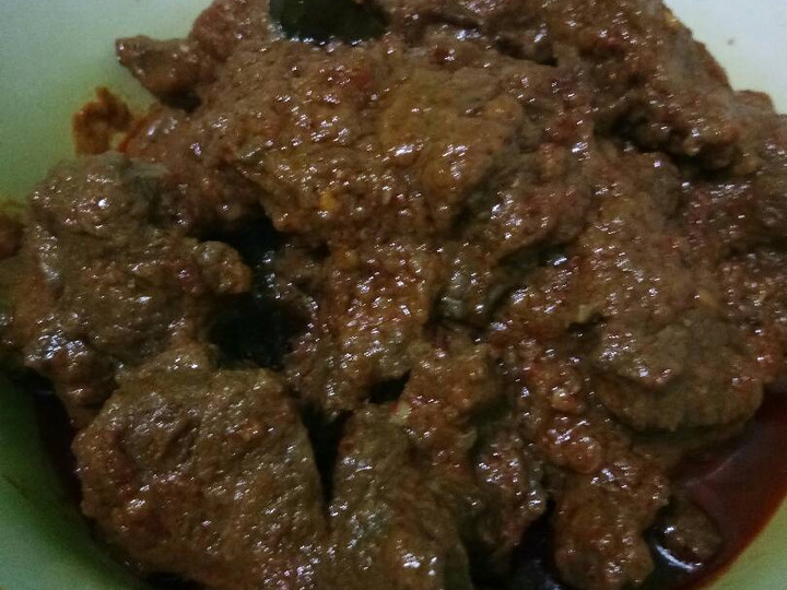 Bagaimana Membuat Rendang daging pedesss bumbu jadi Anti Gagal