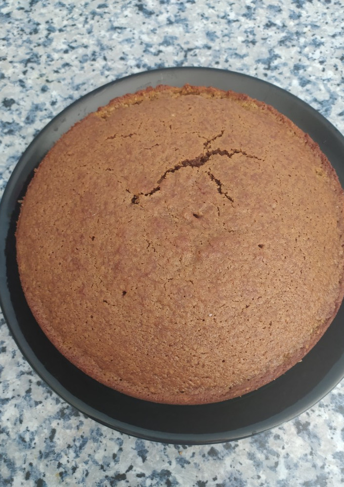 Una foto de Bizcocho de calabaza, coco y chocolate