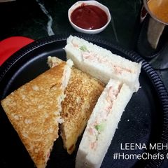 A picture of Curd Veggies Sandwich.