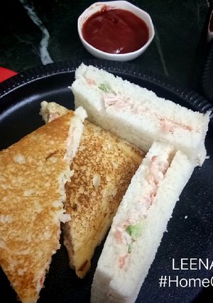 A picture of Curd Veggies Sandwich.