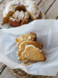 Una foto de Bundtcake o bizcocho ligero de cacahuete 🥜