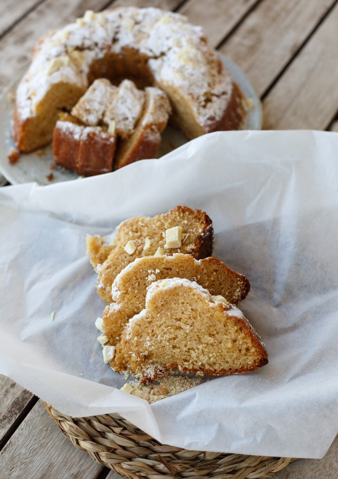 Una foto de Bundtcake o bizcocho ligero de cacahuete 🥜