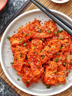 Foto resep Dubu Jorim (Korean Pan Fried Tofu)