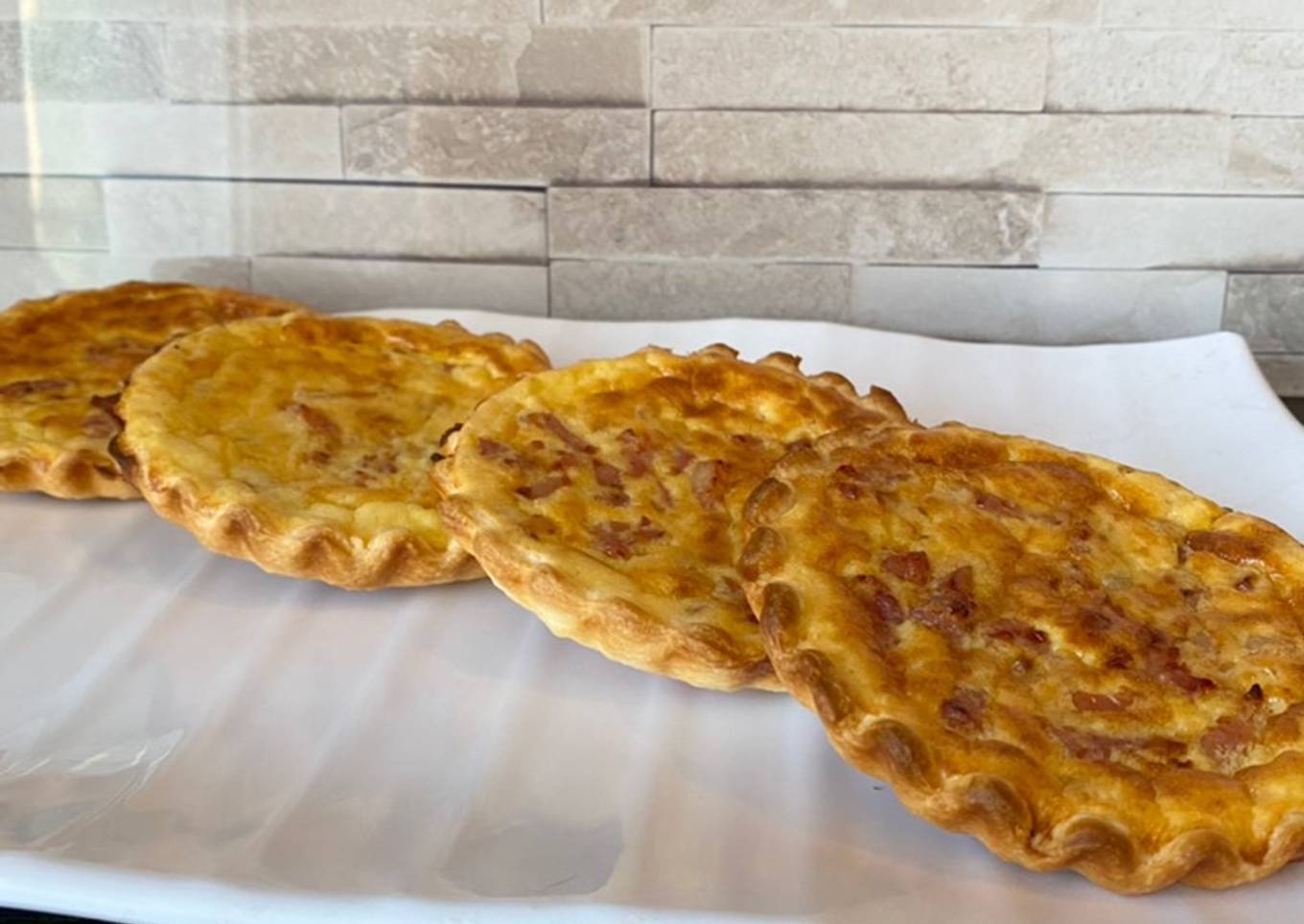 Quiche aux lardons 🥞