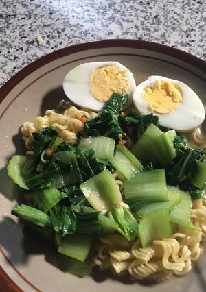 Foto resep Mie sawi