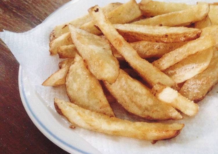 Resep: Kentang Goreng Wedges yang Renyah