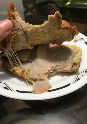 Una foto de Sándwich diferente