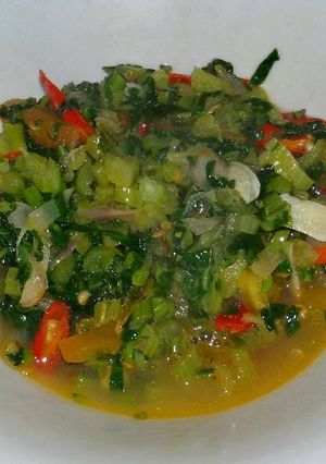 Foto resep SAWI HIJAU OSENG2 MIAW