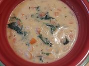 A picture of white kidney bean