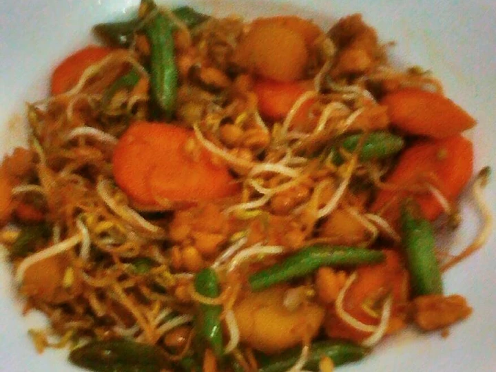 Cara Gampang Membuat Resep Tumis Tempe (orek wortel,kentang, buncis,kecambah) yang Enak Banget Anti Ribet, Uenak Banget