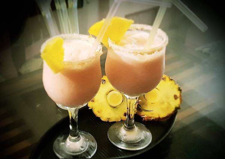 Recipe of Favorite Varpina colada! (Coconut and pinaapple creamy cooler)