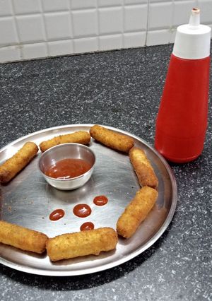 A picture of Mix Veggies Fritters !.