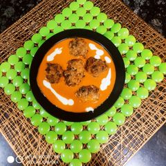 A picture of Egg Malai Kofta Curry.