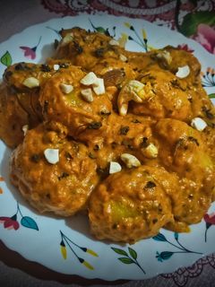 বাদশাহী আলুর দম(Badshahi aloor dum recipe in Bengali) রেসিপির প্রধান ছবি