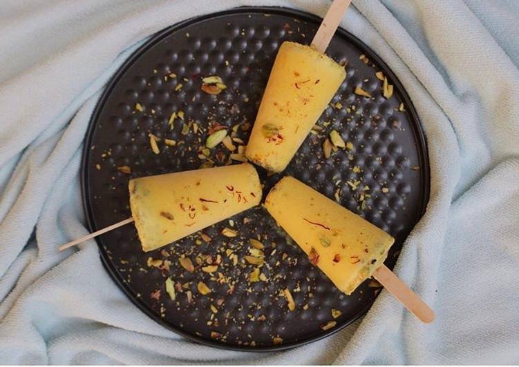 Recipe of Award-winning Kesar Pista Kulfi