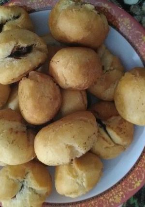 Foto resep Donat ketawa isi coklat no telur