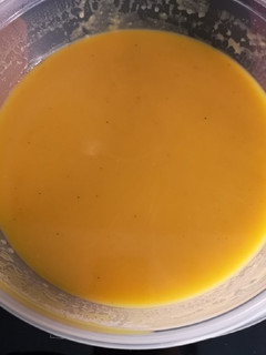 Una foto de Puré calabaza
