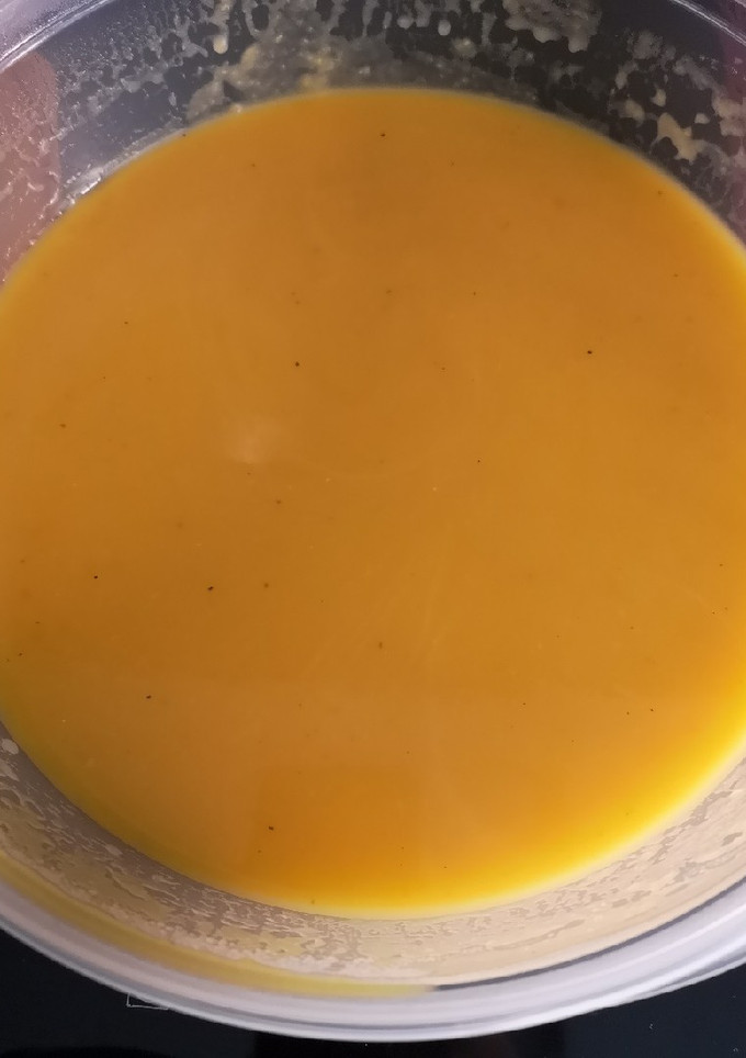 Una foto de Puré calabaza