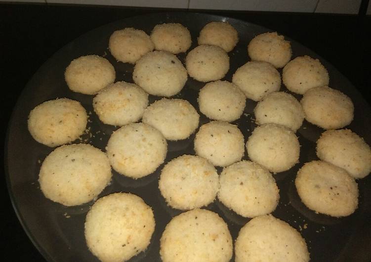 Coconut Cardamom Nankhatai