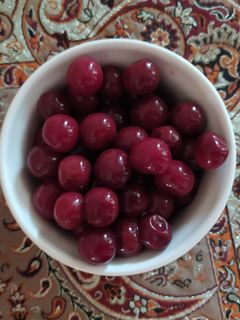 عکسی از دستور ترشی آلبالو
