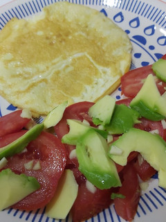 Una foto de Plato saludable